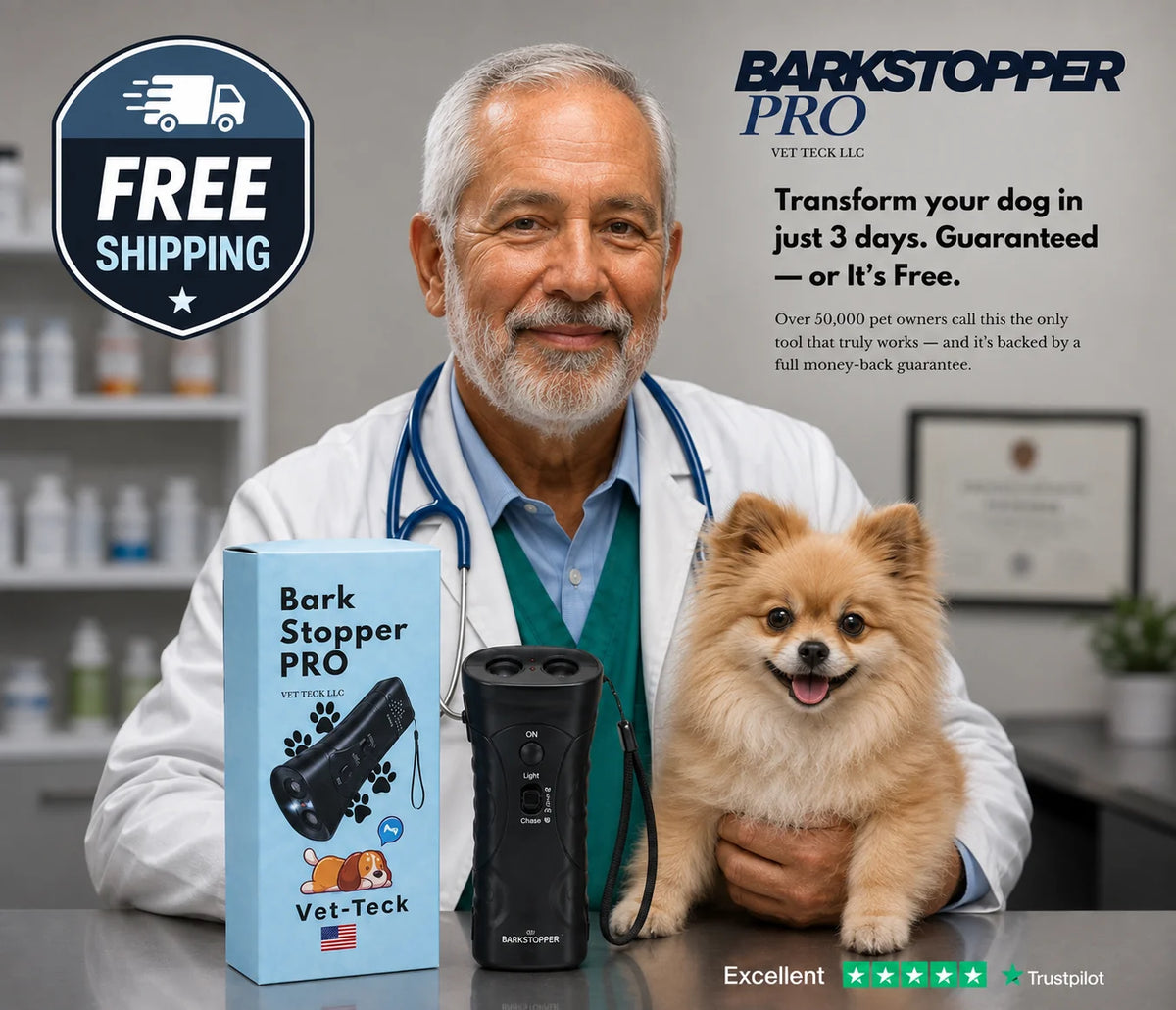 Transform Your Dog's Behavior with the Ultrasonic Barkstopper Pro - 2026 Edition
