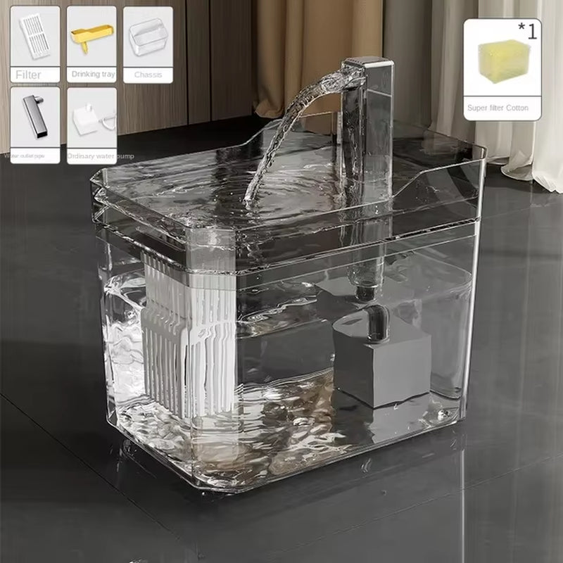 Revolutionary Automatic Cat Water Fountain with USB Pump - Keep Your Pets Hydrated in Style!