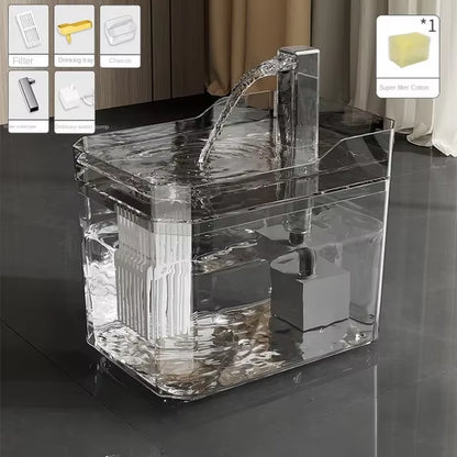 Revolutionary Automatic Cat Water Fountain with USB Pump - Keep Your Pets Hydrated in Style!