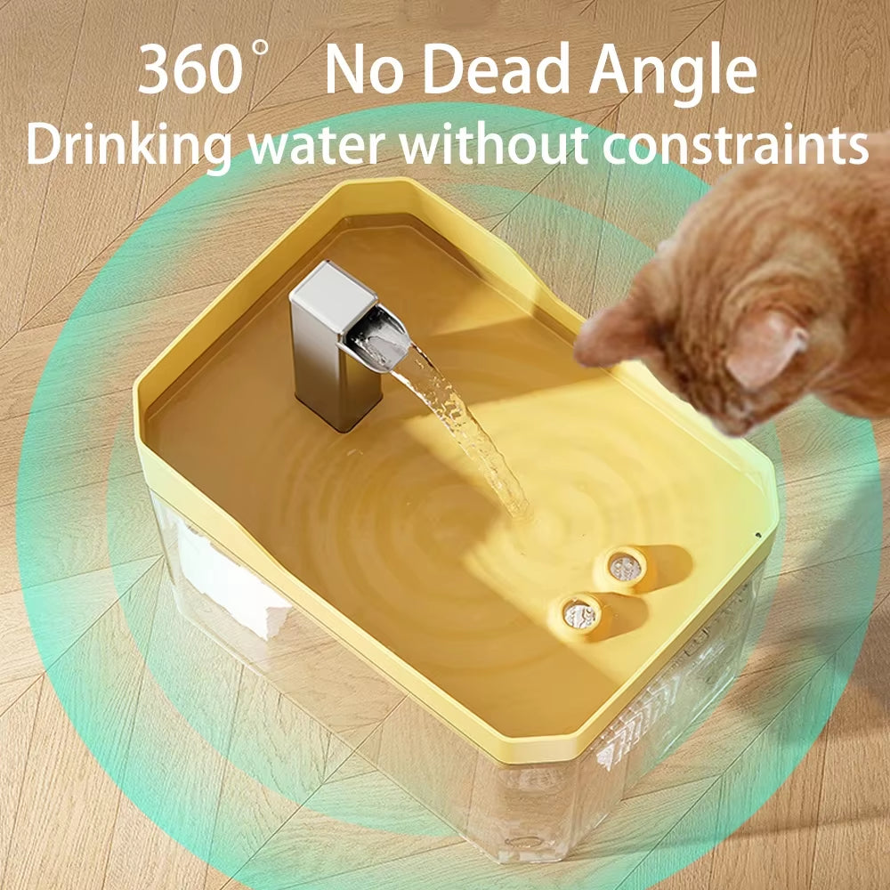 Revolutionary Automatic Cat Water Fountain with USB Pump - Keep Your Pets Hydrated in Style!